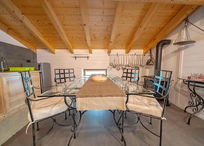 Cozy Stone Surrounded By Nature Samolaco